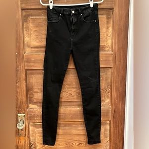 ASOS High Waisted Skinny Jeans Size 28